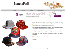 Tablet Screenshot of joannapedi.com.br